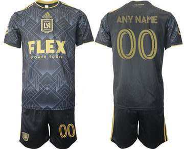 Custom LAFC black jersey