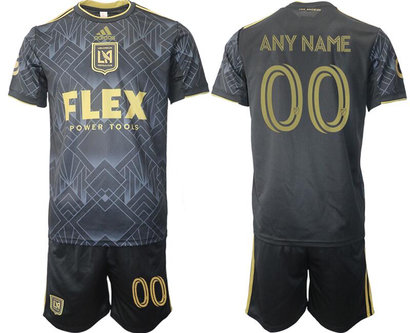 Custom LAFC black jersey