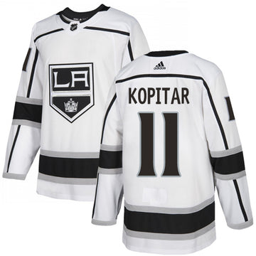 Anze Kopitar Los Angeles Kings white jersey