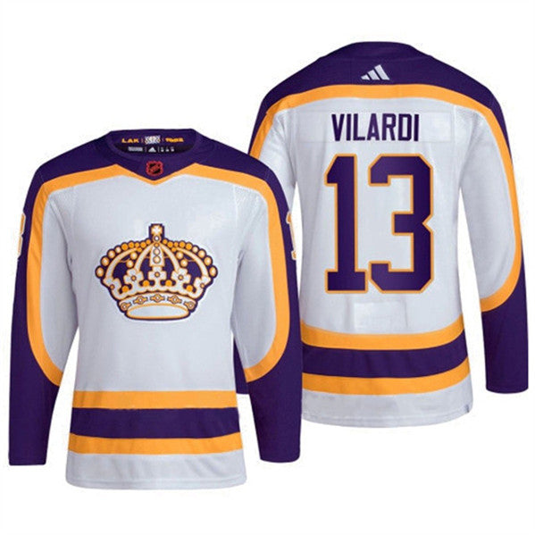 Gabriel Vilardi Los Angeles Kings white Reverse Retro jersey