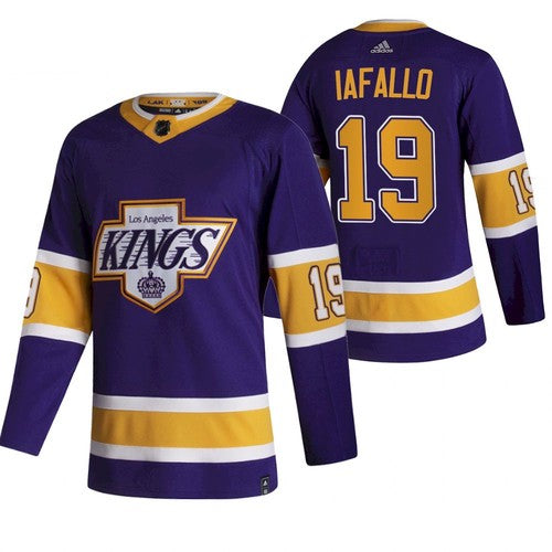 Alex Iafallo Los Angeles Kings purple Reverse Retro jersey