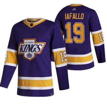 Alex Iafallo Los Angeles Kings purple Reverse Retro jersey