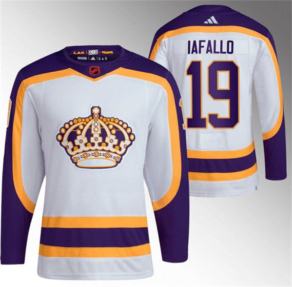 Alex Iafallo Los Angeles Kings white Reverse Retro jersey
