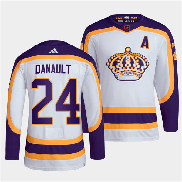 Phillip Danault Los Angeles Kings white Reverse Retro jersey