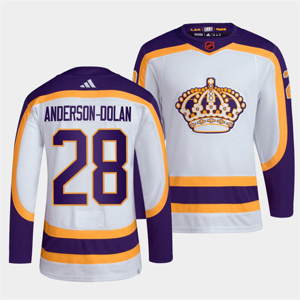 Jaret Anderson-Dolan Los Angeles Kings white Reverse Retro jersey