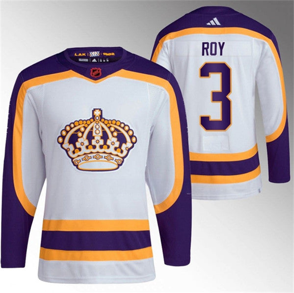 Matt Roy Los Angeles Kings white Reverse Retro jersey