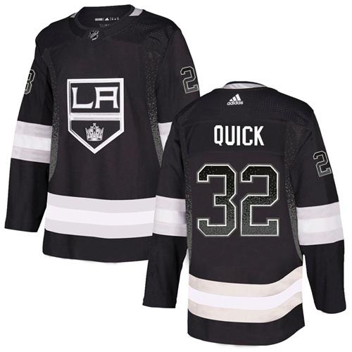 Jonathan Quick Los Angeles Kings black Fashion jersey