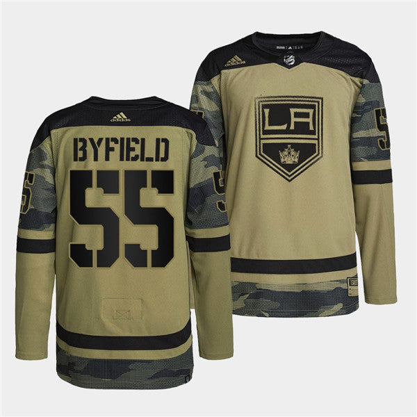 Quinton Byfield Los Angeles Kings camo Camo jersey