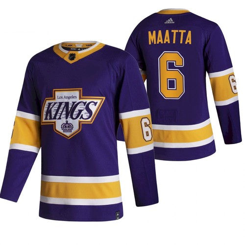 Olli Maatta Los Angeles Kings purple Reverse Retro jersey