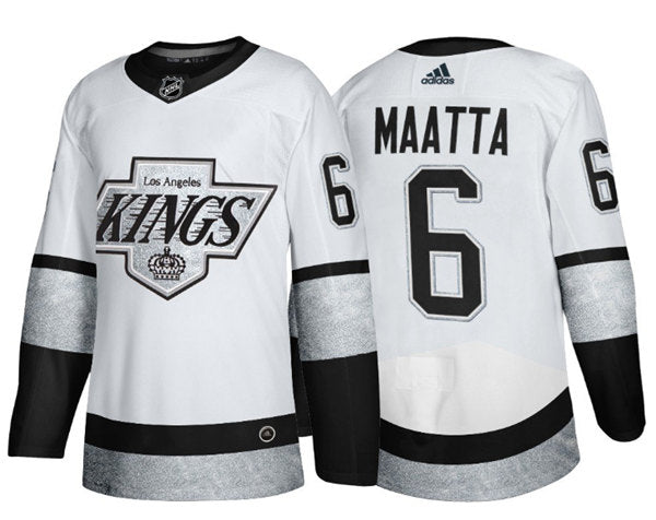 Olli Maatta Los Angeles Kings white Throwback jersey