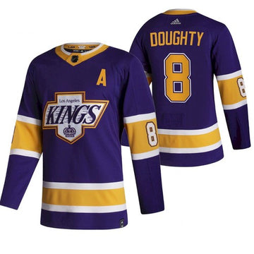 Drew Doughty Los Angeles Kings purple Reverse Retro jersey