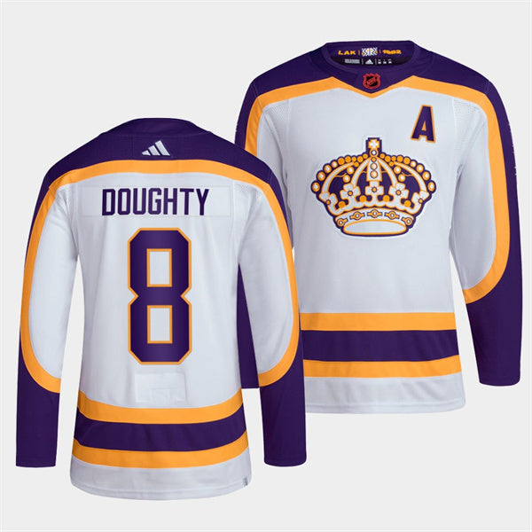 Drew Doughty Los Angeles Kings white Reverse Retro jersey