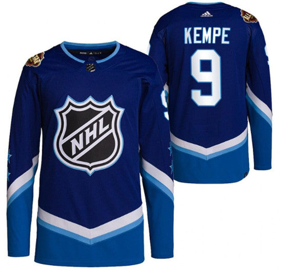Adrian Kempe Los Angeles Kings blue All-Star jersey