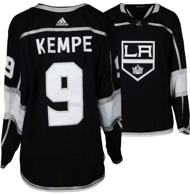 Adrian Kempe Los Angeles Kings black jersey