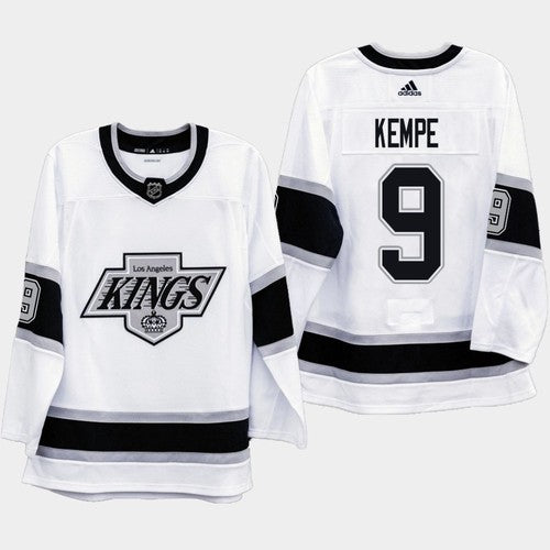 Adrian Kempe Los Angeles Kings white jersey