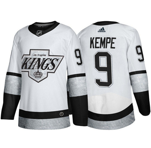 Adrian Kempe Los Angeles Kings white Throwback jersey