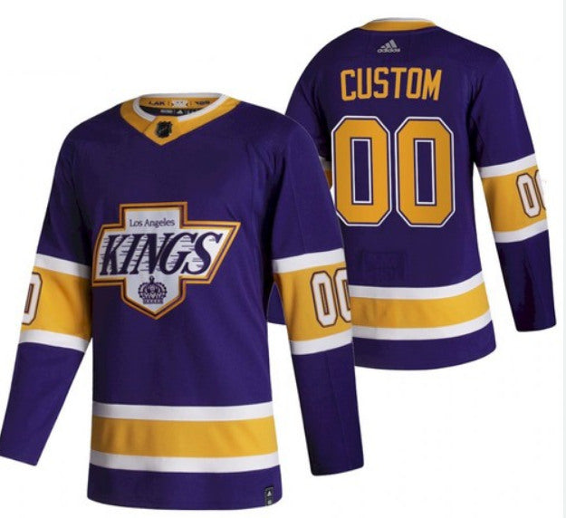 Adidas Los Angeles Kings purple jersey