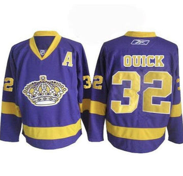 Custom Los Angeles Kings purple jersey
