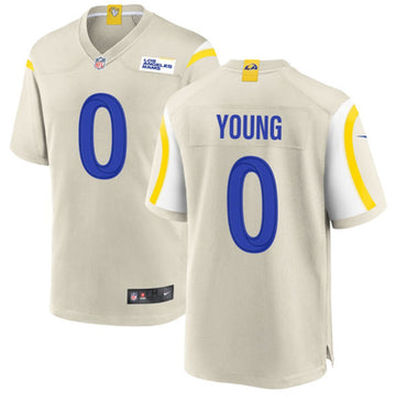 PByron Young Los Angeles Rams Game jersey