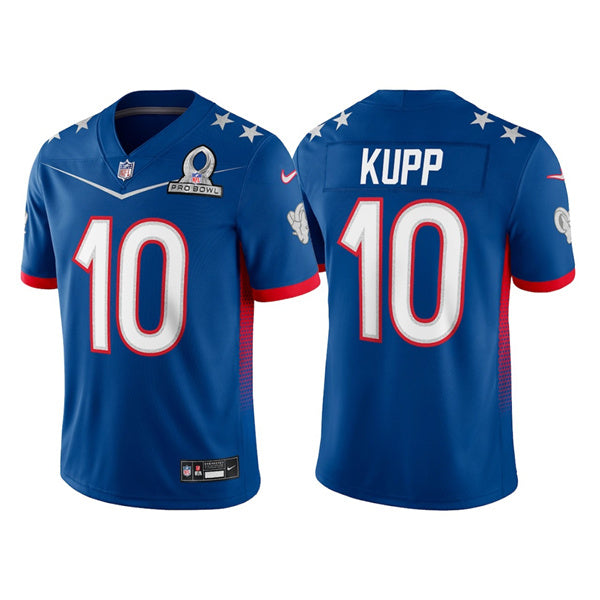 Cooper Kupp Los Angeles Rams royal jersey