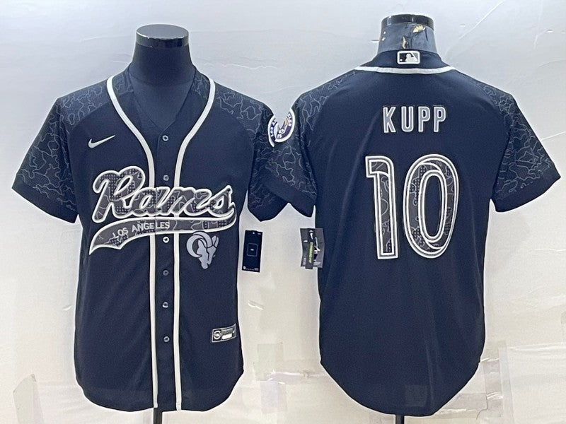 Cooper Kupp Los Angeles Rams black jersey