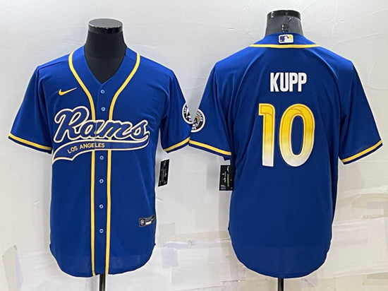 Cooper Kupp Los Angeles Rams royal jersey