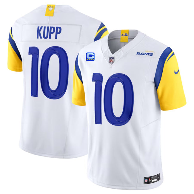 Cooper Kupp Los Angeles Rams white FUSE jersey