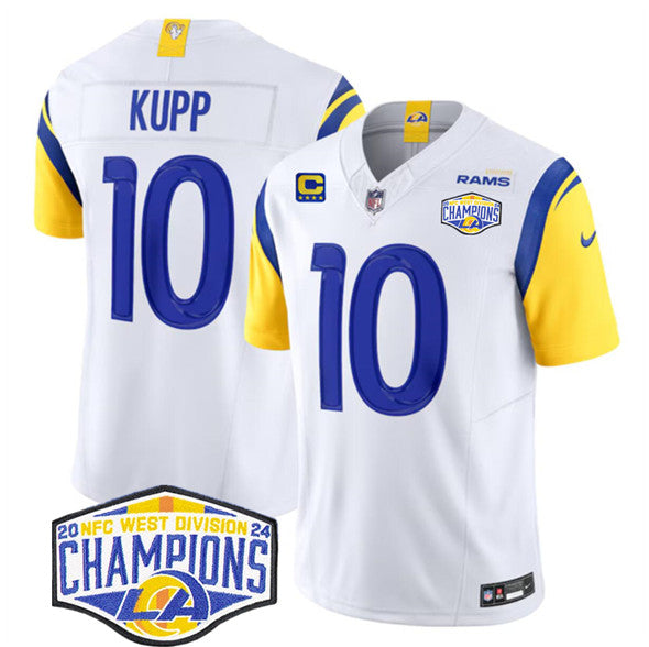 Cooper Kupp Los Angeles Rams white FUSE jersey