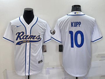 Cooper Kupp Los Angeles Rams white jersey