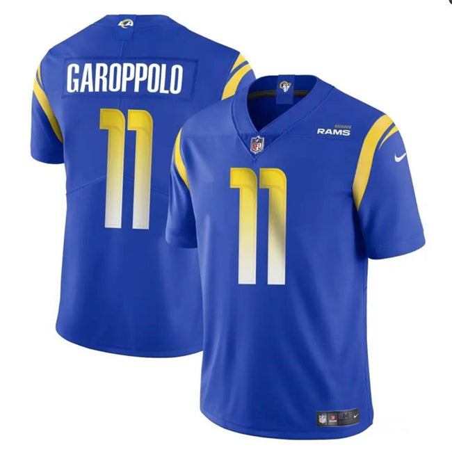 Los Angeles Rams #11 Jimmy Garoppolo Blue Jersey