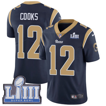Brandin Cooks Los Angeles Rams navy jersey