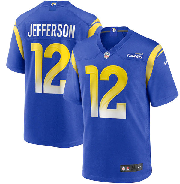 Van Jefferson Los Angeles Rams royal Game jersey