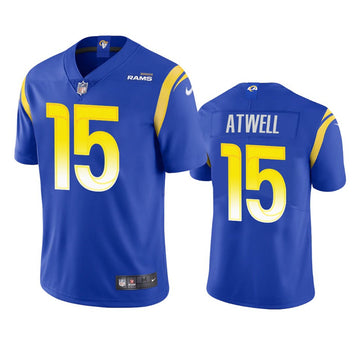 Tutu Atwell Los Angeles Rams royal jersey