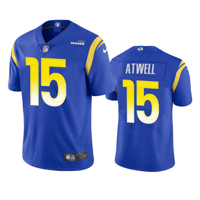 Tutu Atwell Los Angeles Rams royal jersey