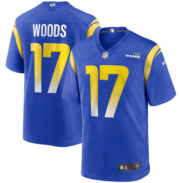 Robert Woods Los Angeles Rams royal Game jersey