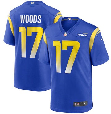 Robert Woods Los Angeles Rams royal Game jersey