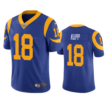 Cooper Kupp Los Angeles Rams blue jersey