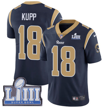 Cooper Kupp Los Angeles Rams navy jersey