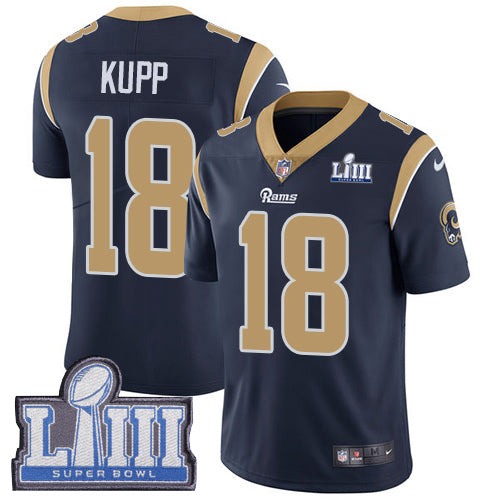 Cooper Kupp Los Angeles Rams navy jersey