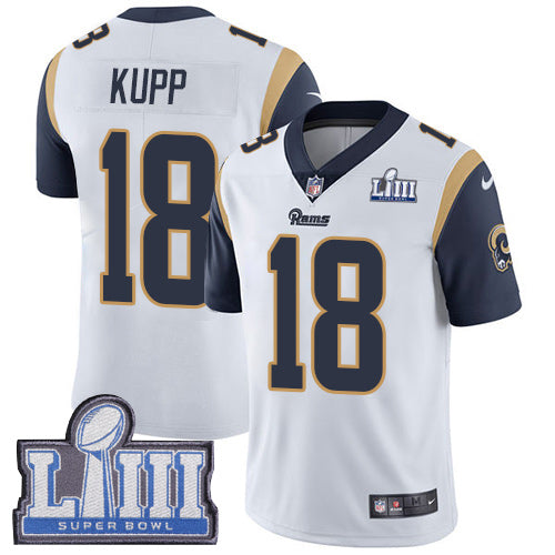 Cooper Kupp Los Angeles Rams white jersey