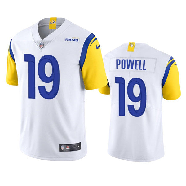 Brandon Powell Los Angeles Rams white jersey