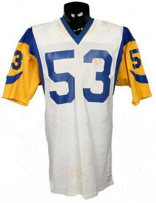 Los Angeles Rams white jersey