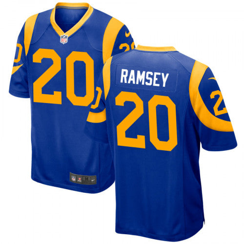 Jalen Ramse Los Angeles Rams royal jersey