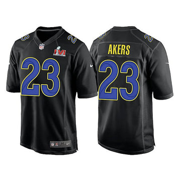 Cam Akers Los Angeles Rams black Game jersey