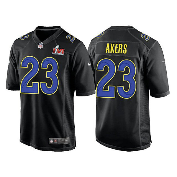 Cam Akers Los Angeles Rams black Game jersey