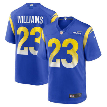 Kyren Williams Los Angeles Rams royal Game jersey