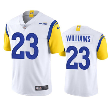 Kyren Williams Los Angeles Rams white jersey