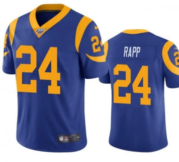 Taylor Rapp Los Angeles Rams blue jersey