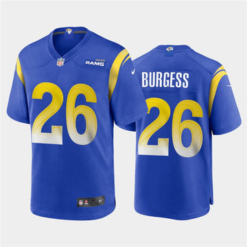 Terrell Burgess Los Angeles Rams royal jersey