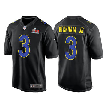 Odell Beckham Jr Los Angeles Rams black Game jersey